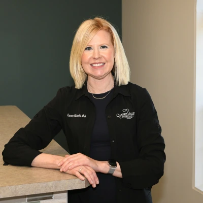 Dr. Malaski Karen Malaski, OD, experienced Chagrin Falls optometrist